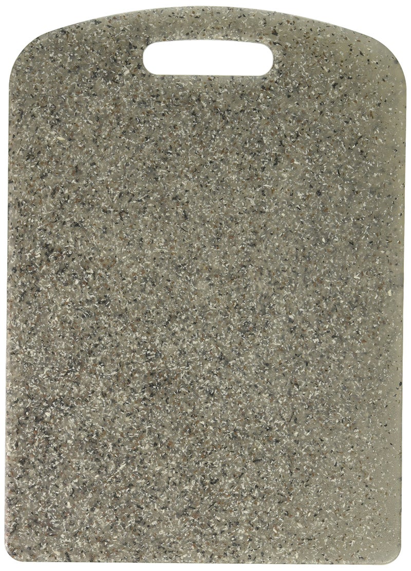 Dexas 412-55 Super Board Cutting Board with Rounded Corners, Heavy Color, 10 x 1 3", Granite - Image 1